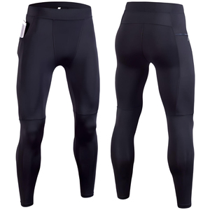 Leggings de Compresión para Hombre, Pantalones Deportivos Elásticos, Ropa Deportiva para Correr, Entrenamiento y Fitness, Colección para Hombre - Product Image 2