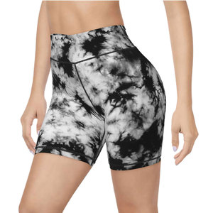 Shorts de Yoga Deportivos de Cintura Alta, Transpirables, Ecológicos y sin Costuras para Mujer, para Ejercicio Diario, Running y Entrenamiento - Product Image 1
