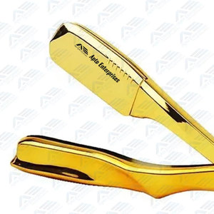 Instrumentos de Belleza para Depilación Corporal Ecológicos para Salones, Maquinilla de Afeitar Manual Profesional de Acero Inoxidable para Hombres - Product Image 3