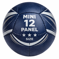 Ballon de football miniature pour enfants à 12 panneaux, personnalisable avec logo, cousu à la machine, écologique, surface lisse, durable