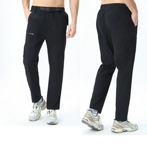 Pantalon de survêtement de sport à taille élastique réglable, haute élasticité, pour l'entraînement, la course et la gym, vente directe usine, commande en gros - Product Image 6