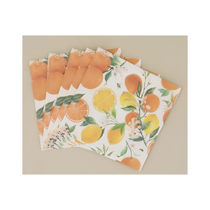 Serviette en coton à imprimé floral jaune et blanc de qualité supérieure, 50x50 cm, 190 GSM, pour la décoration de table estivale et les commandes en gros - Product Image 6