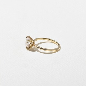 Classic 2ct Round Cut IGI Certified Lab Grown Diamond Solitaire Engagement <b>Ring</b> 14K Gold Timeless Luxury Bridal <b>Wedding</b> Jewelry - Product Image 2