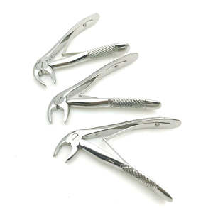 Kit de Herramientas de Laboratorio Dental de Ortodoncia, 7 Piezas, Acero Inoxidable, Fórceps de Extracción Dental para Niños, Manual, Básico, Quirúrgico - Product Image 4