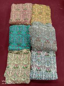 Tela de Algodón Estampada con Motivos de Colores Brillantes, Material Textil Suave para Prendas, Kurtis, Vestidos y Manualidades - Product Image 5