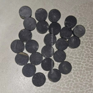 Boutons en corne de buffle véritable de haute qualité, 4 trous, ronds, 10 mm-25 mm, personnalisés, écologiques, mélange de couleurs, en vrac, pour l'utilisation dans les vêtements, par FWE - Product Image 1