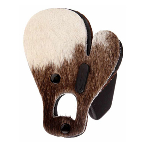 Imra Impex OEM Wholesale Genuine Leather Archery <b>Shooting</b> Glove With Plastic Finger Separator Custom Finish - Product Image 1