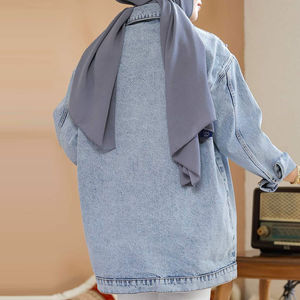 Conjunto Deportivo Modesto para Mujeres Musulmanas, Ropa Islámica Cómoda de 2 Piezas, Conjunto Casual Transpirable con Bordado Acolchado, 100% Algodón - Product Image 2