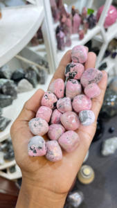 Piedras preciosas naturales de ágata Rodocrosita de alto grado, piedras caídas de cristal pulido para Decoración, regalo, curación a granel, venta al por mayor - Product Image 4