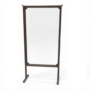 Espejo de pie arqueado moderno, clásico, sencillo y personalizado para sala de estar, oficina o dormitorio - Product Image 1