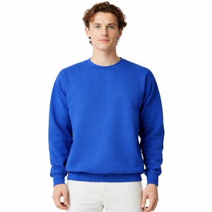 Sudadera de cuello redondo de lana para hombre para invierno |   Suéter Casual Holgado de Punto con Estampado |   Venta al por Mayor OEM - Product Image 2