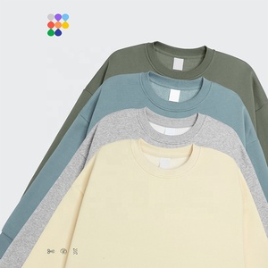 Homme Hot Selling Men's Heavy Cotton Genser Track Suits Trainingspak Crewneck Dres Sweatpants Trainingsanzug Sweat Suit - Product Image 5