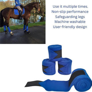 Bandages en polaire de qualité supérieure pour chevaux, bandages d'équitation, vente en gros à prix avantageux, bandages pour chevaux - Product Image 2