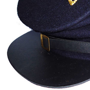 Highest Quality Medical Gold Wreath American Woolen <b>Sweatband</b> Pattern Embroidery Kepi Hats 100 wool logo - Product Image 4