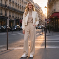 Blouson bomber court matelassé pour femme, col montant, fermeture éclair, décontracté, hiver, vente en gros OEM, coupe-vent, respirant, 100%