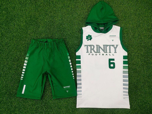 Girls Summer Flag Football Uniform Set Sleeveless 100% Polyester Breathable Plus Size 7v7 Football Uniforms Custom Uniforms - Product Image 2