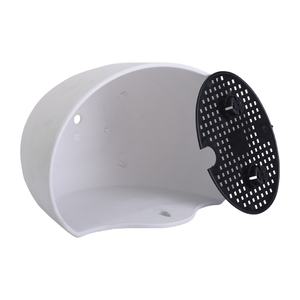 Maceta semicircular montada en la pared, elegante y duradera, perfecta para interiores/exteriores, diseño que ahorra espacio, ideal para flores o verde - Product Image 6