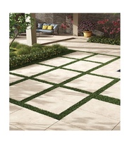 Carreaux de sol en porcelaine pleine masse de 20 mm, finition mate, design moderne et rustique, pour usage extérieur en villas et supermarchés