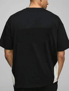 Camiseta y pantalones cortos con logo bordado personalizado, conjunto de 2 piezas para hombre, conjunto de pantalones cortos de alta calidad 100% algodón, conjunto de ropa urbana para hombre - Product Image 6