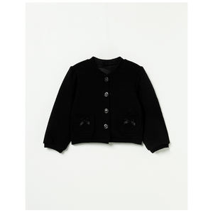 Chaqueta de Lana Estilo Coreano OZKIZ para Niñas de 2 a 6 Años, Moda Infantil al por Mayor para Primavera/Otoño, Ropa de Longitud Corta - Product Image 1