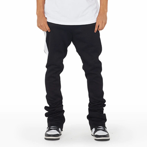 Pantalones Deportivos Holgados con Franjas Laterales para Hombre, con Logotipo Personalizado OEM, para Uso Casual al Aire Libre, Pantalones Deportivos Acampanados de Venta Caliente - Product Image 2