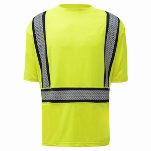 เสื้อเชิ้ตนิรภัยผ้าฝ้ายสะท้อนแสงคุณภาพสูง ระบายอากาศได้ดี ใช้ได้ทุกฤดู สีและขนาดปรับแต่งได้ สำหรับความปลอดภัยในสถานที่ทำงาน - Product Image 5