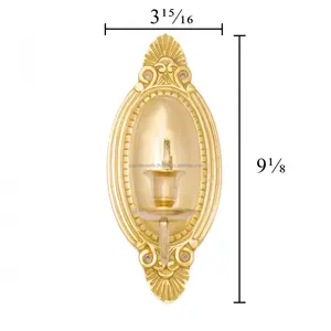 Porte-bougie rustique vintage pour la décoration de la table de cuisine, porte-bougie moderne pour un style de salon luxueux, Zahid Exports - Product Image 6