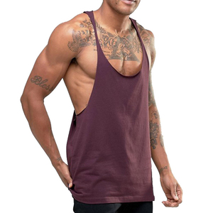 Summer New Top Premium Designs 2026 Fashionable Fitness Wear Printing Plain Men Tank Top With Your Logo - Product Image 4