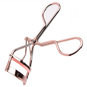 Salon Quality Eyelash Curler with Precision Curved Frame Soft Silicone Refill <b>Pad</b> Comfortable Non Slip Grip for Natural Curled - Product Image 2