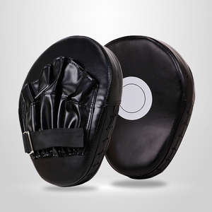 Professional Boxing Focus Pads Premium Leather MMA Punch Mitts Striking Target Shields for <b>Coach</b> Training - Product Image 4