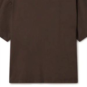 T-shirts en gros, fabricant OEM personnalisé, fournisseur de t-shirts en coton à col rond sous marque privée, production en vrac, t-shirt épais - Product Image 3