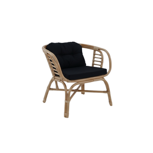 New Modern Minimalist Naomi Living Set Artisanal Rattan Chair And <b>Sofa</b> Frame Premium Luxury Indoor Outdoor Home Patio Decor Sets - Product Image 4