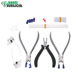 Top Quality Rimless Eyewear Assembly Pliers Set <b>Stainless</b> Steel Optical Tools - Product Image 2