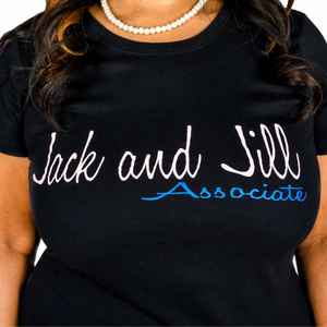 T-shirt pour femmes Jack and Jill, coton, manches courtes, col rond, impression de logo, OEM, vente en gros, approvisionnement en vrac - Product Image 3