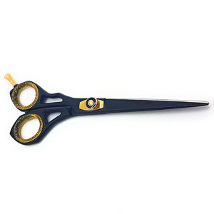 Ciseaux de coiffure professionnels de haute qualité, en acier inoxydable, lame tranchante, manche long, pour droitiers, fournitures de salon de coiffure - Product Image 4