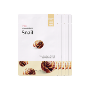 Maschera Viso Rassodante 0.2 Therapy Organic Air Snail, Confezione da 5 Pezzi Scontata - Product Image 1