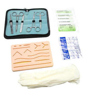 Kit de Práctica de Sutura Manual de Acero Inoxidable de Primera Calidad, Modelo de Entrenamiento de Sutura de Heridas, Reutilizable, para Educación Médica y Entrenamiento Quirúrgico - Product Image 4