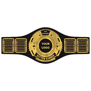 Ceinture de championnat personnalisable, ceinture de lutte entièrement personnalisée, plaques en laiton de 2 mm, noir, blanc, marron, orange, bleu, jaune, violet - Product Image 1