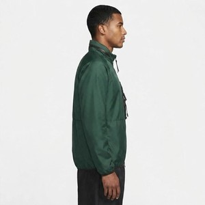 Veste coupe-vent légère pour homme à col montant, entièrement zippée, résistante au vent, pour le plein air, décontractée, de voyage, avec poche poitrine - Product Image 3