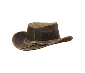 Sombrero Fedora de Invierno a Rayas de Ala Ancha, Estilo Vaquero Occidental, Personalizable, de Cuero Genuino de Alta Calidad - Product Image 3