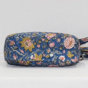 Blue Block Print Crossbody Sling Bag for Girls Women Ethnic Print Sling Bag <b>Small</b> Travel Bag Casual Use Sling Bag Fanny Pack Bag - Product Image 6