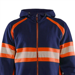 Long Sleeves High Demanding Men Safety Hoodies Easy To Wear High Stylish Wear New Arrival Washable Wear Men Safety Hoodies - Product Image 5