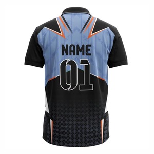 เสื้อคริกเก็ตโพลีเอสเตอร์น้ำหนักเบาแบบกำหนดเอง 100% รุ่นใหม่ล่าสุด เสื้อคริกเก็ตปี 2026 จำนวนมาก สไตล์ยอดนิยม เสื้อคริกเก็ตทีม - Product Image 6