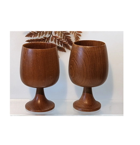 Eco Friendly Wooden Natural Tumbler Handmade Rustic Drinkware Direct Drinking Anti-Corrosion Coating Classic Design for Gifting - Product Image 6