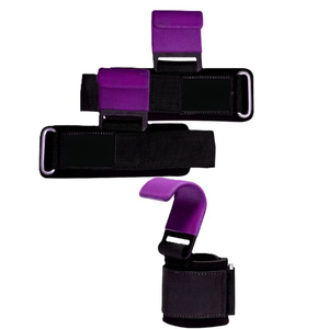 Ganchos de Powerlifting para Gimnasio y Deportes, Soporte para Muñecas, Neopreno Resistente, Transpirable, Portátil, Antideslizante, Unisex - Product Image 4