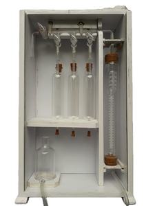 Orsat 3ปิเปตต์เครื่องทำแก้วบอโรซิลิเกตด้วยมือพร้อมกรอบไม้สำหรับการวิเคราะห์แบบเป็นองค์ประกอบ - Product Image 1