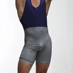High Quality Reversible Plus Size <b>Wrestling</b> <b>Singlets</b> Breathable Eco-Friendly Lightweight Weight Lifting <b>Singlet</b> - Product Image 2