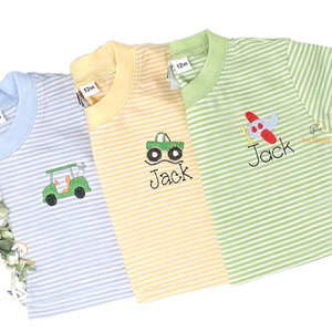 Camisetas de Algodón de Manga Corta para Bebés y Niños, Transpirables, de Secado Rápido, para Verano, Camisetas Tipo Polo - Product Image 1
