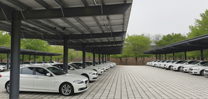 Estructuras de Carport Solares de Bajo Mantenimiento para Sistemas de Energía Renovable - Diseño Innovador de Carport Solar - Product Image 3