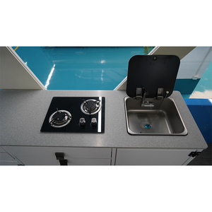 Yacht électrique de luxe 2026 de haute qualité pour 10 personnes, bateau ponton moderne à énergie nouvelle avec panneaux solaires et moteur hors-bord de qualité supérieure - Product Image 3